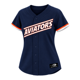 Women's OT Sports Alternate Aviators Navy Replica Jersey