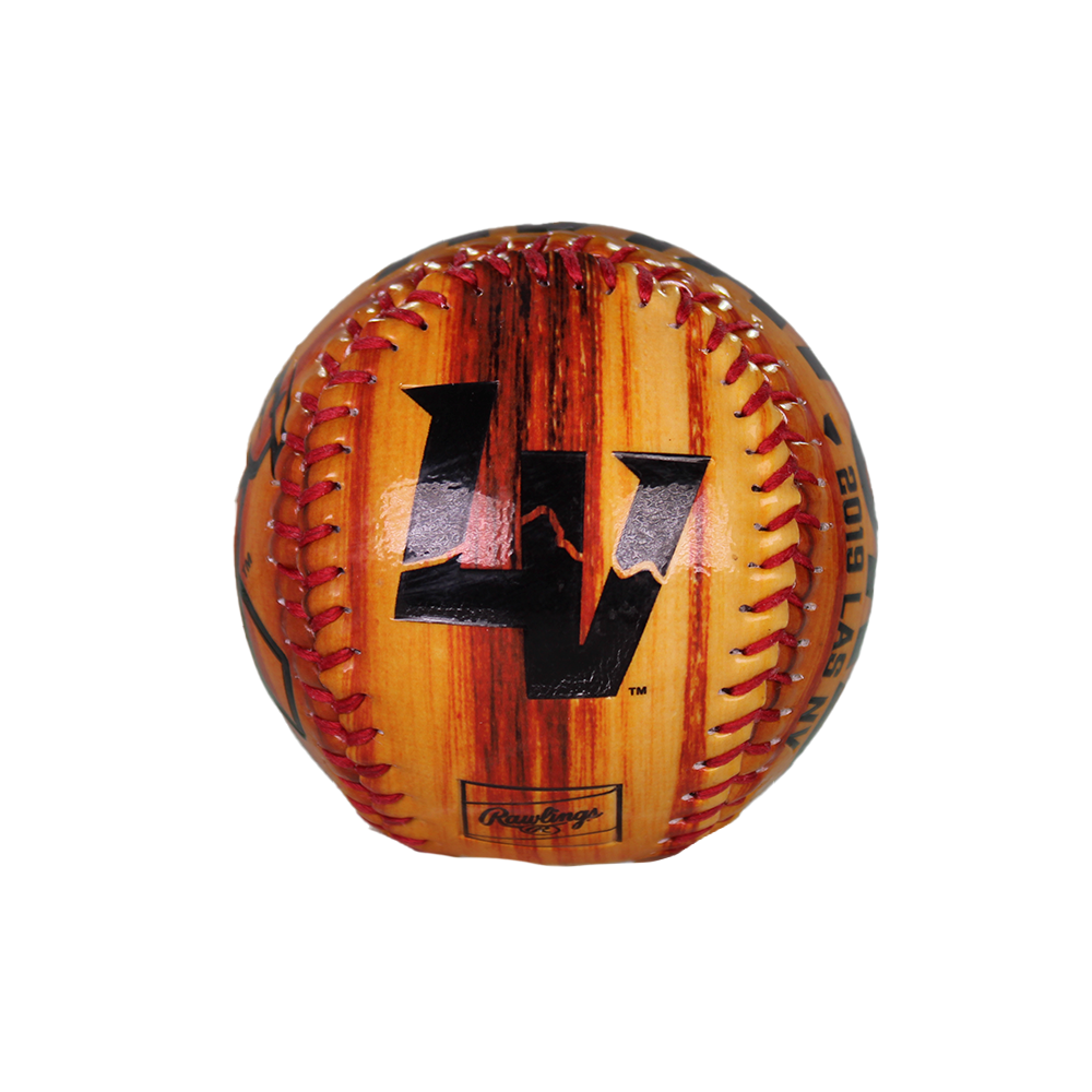 Rawlings Las Vegas Aviators A-Racer/Aviators/LV Monogram Hitgame Embossed Baseball