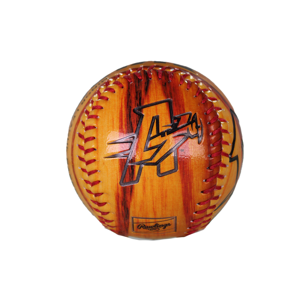 Rawlings Las Vegas Aviators A-Racer/Aviators/LV Monogram Hitgame Embossed Baseball