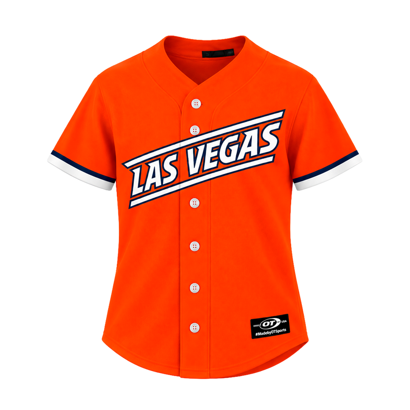 Toddlers' OT Sports Road Las Vegas Orange Replica Jersey