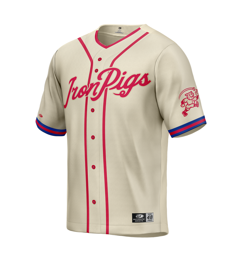 Lehigh Valley IronPigs Friday Fauxback Authentic Jersey
