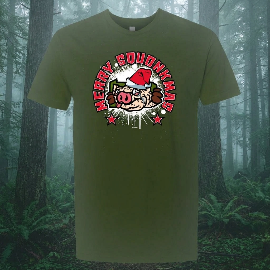 Lehigh Valley IronPigs Squonk Merry Squonkmas Tee  (COMING SOON)