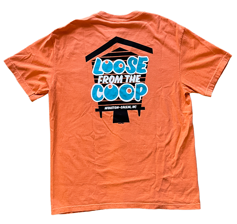 Winston-Salem Hype Hens "Loose From The Coop" Pocket Tee