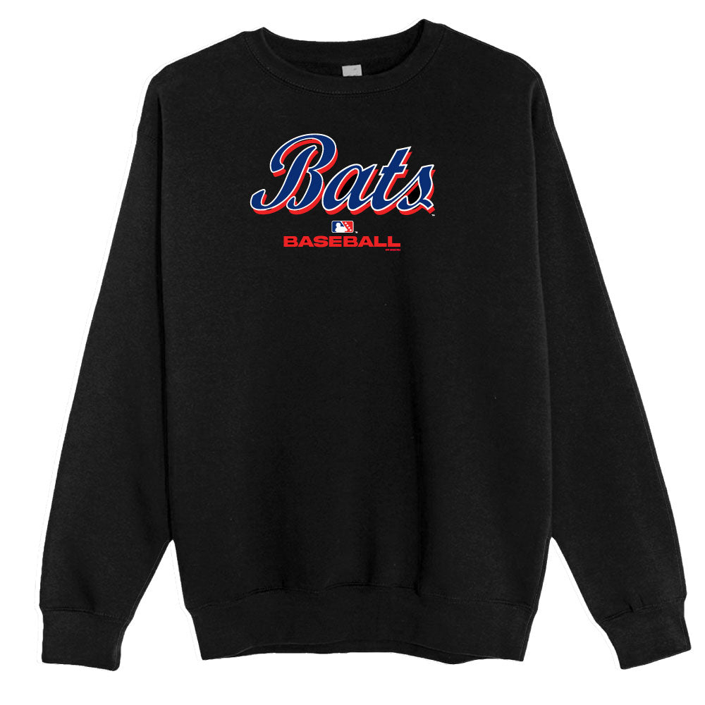 Louisville Bats Classic Script Crewneck (Black)