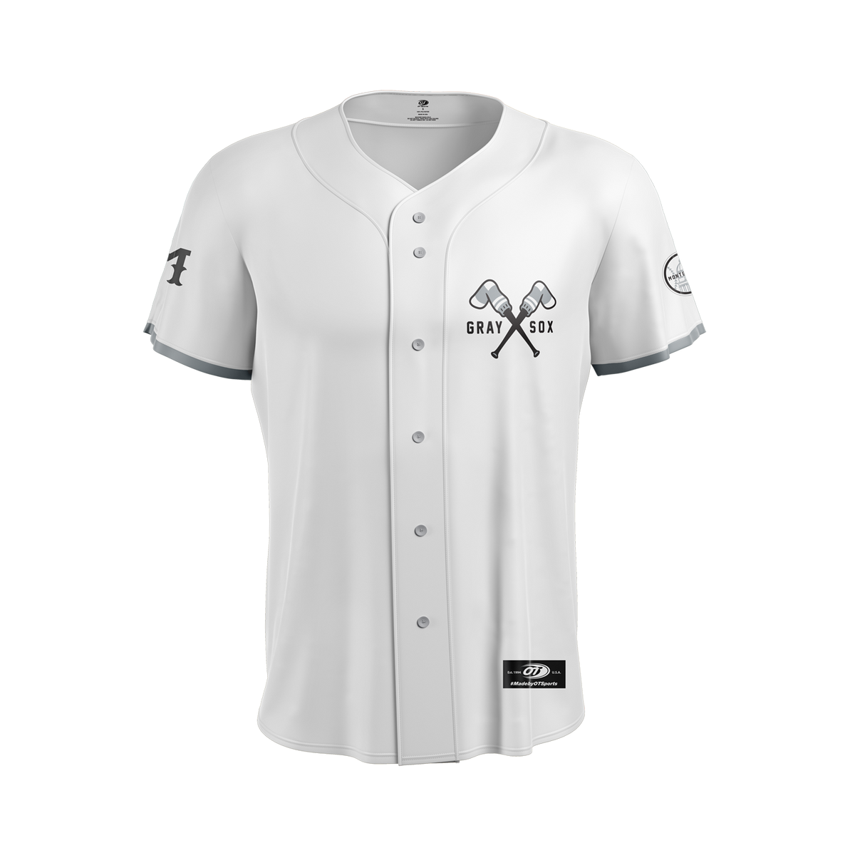 Gray Sox Jersey