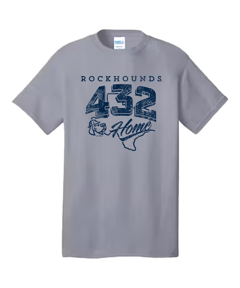 Midland RockHounds 432 Texas Home T-shirt