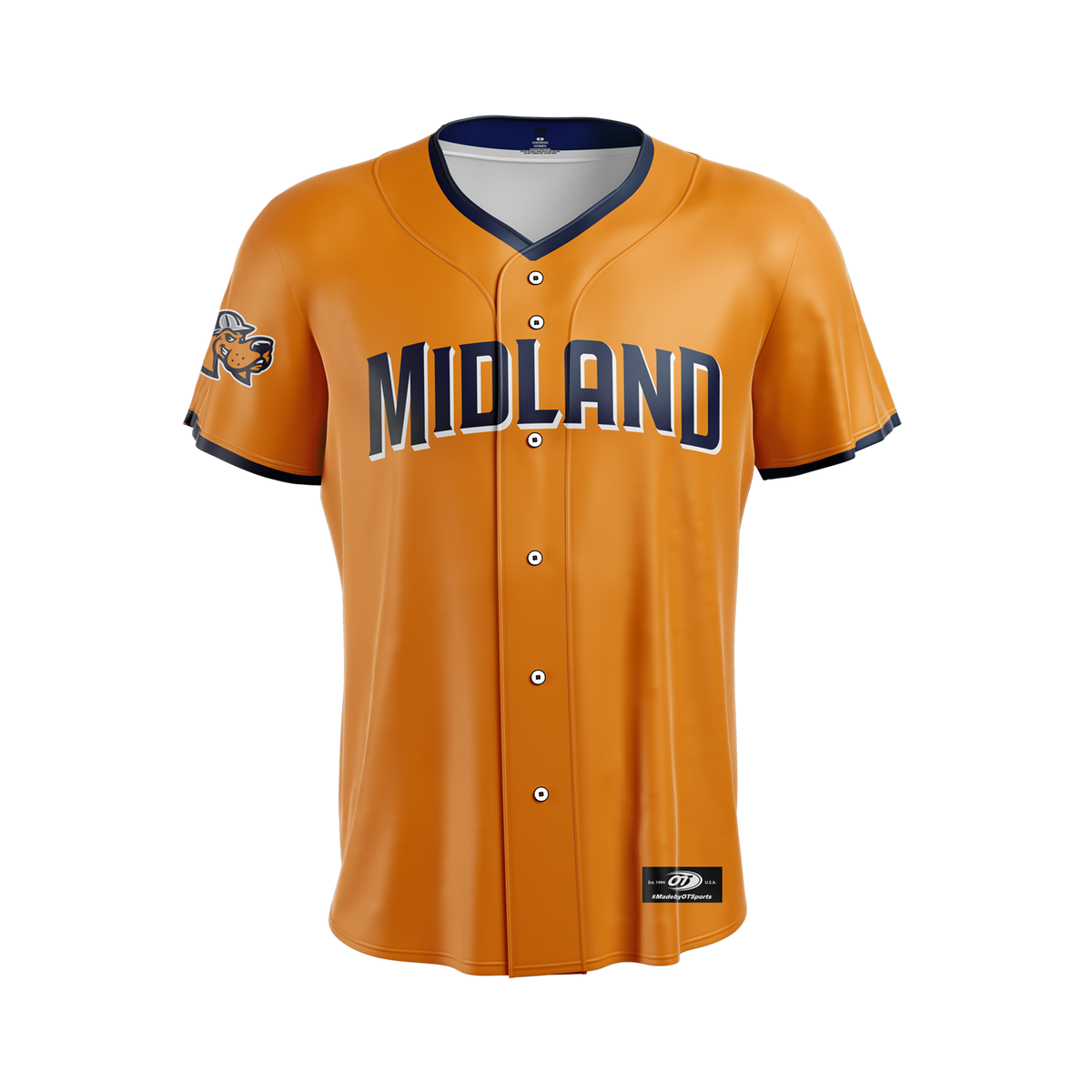 Midland RockHounds OT Sports Replica Road Jersey