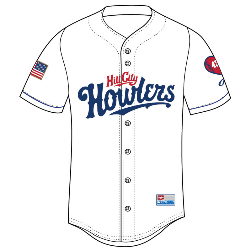 Hill City Howlers Adult Home Replica Sublimated Jersey