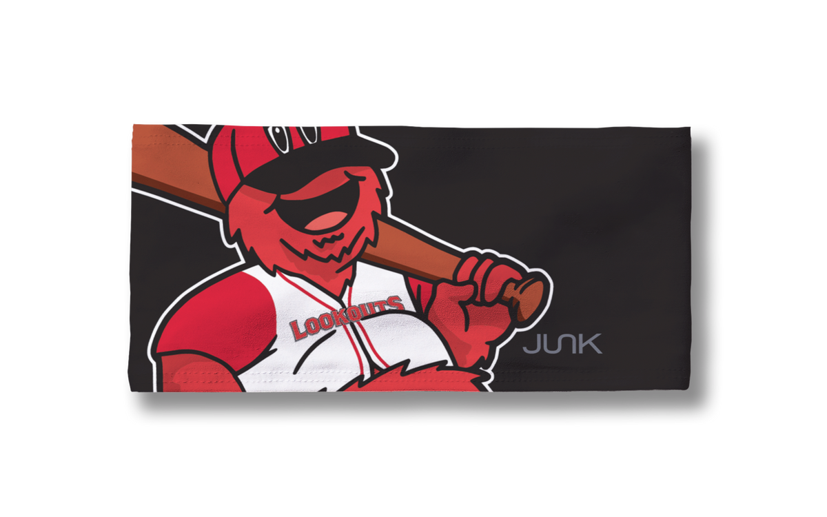 Chattanooga Lookouts Oversized Looie Black Headband