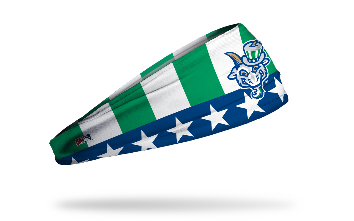 Hartford Yard Goats Junk Brands Bars and Stars Headband