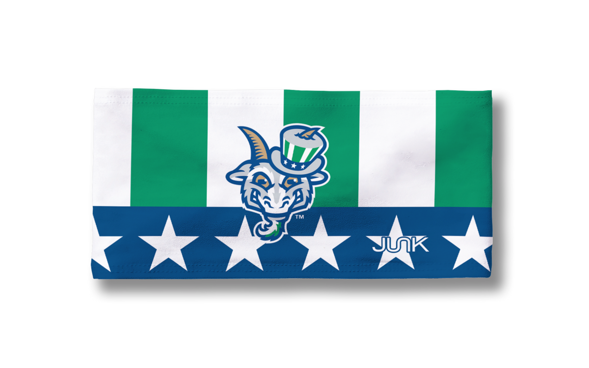 Hartford Yard Goats Junk Brands Bars and Stars Headband