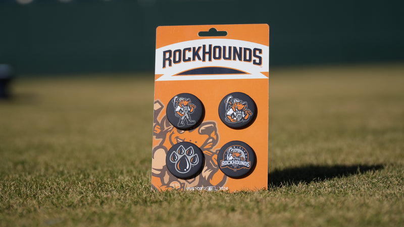 Midland RockHounds Four Button Pin Set