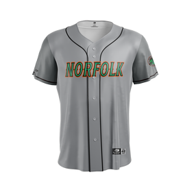 Norfolk Tides Authentic Road Jersey