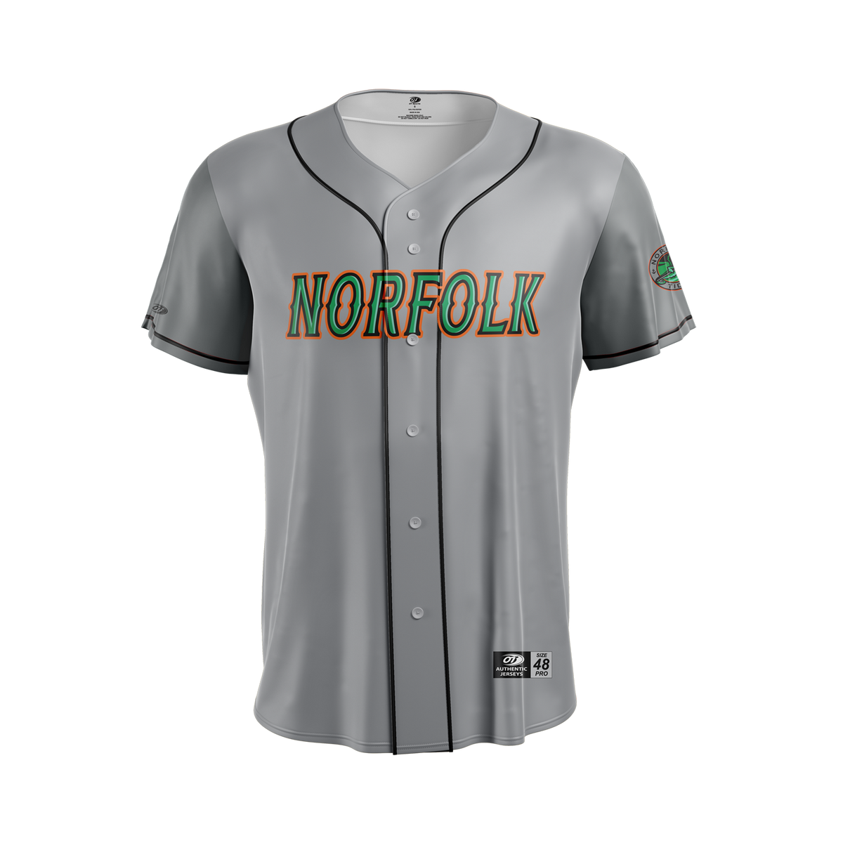 Norfolk Tides Youth Road Jersey