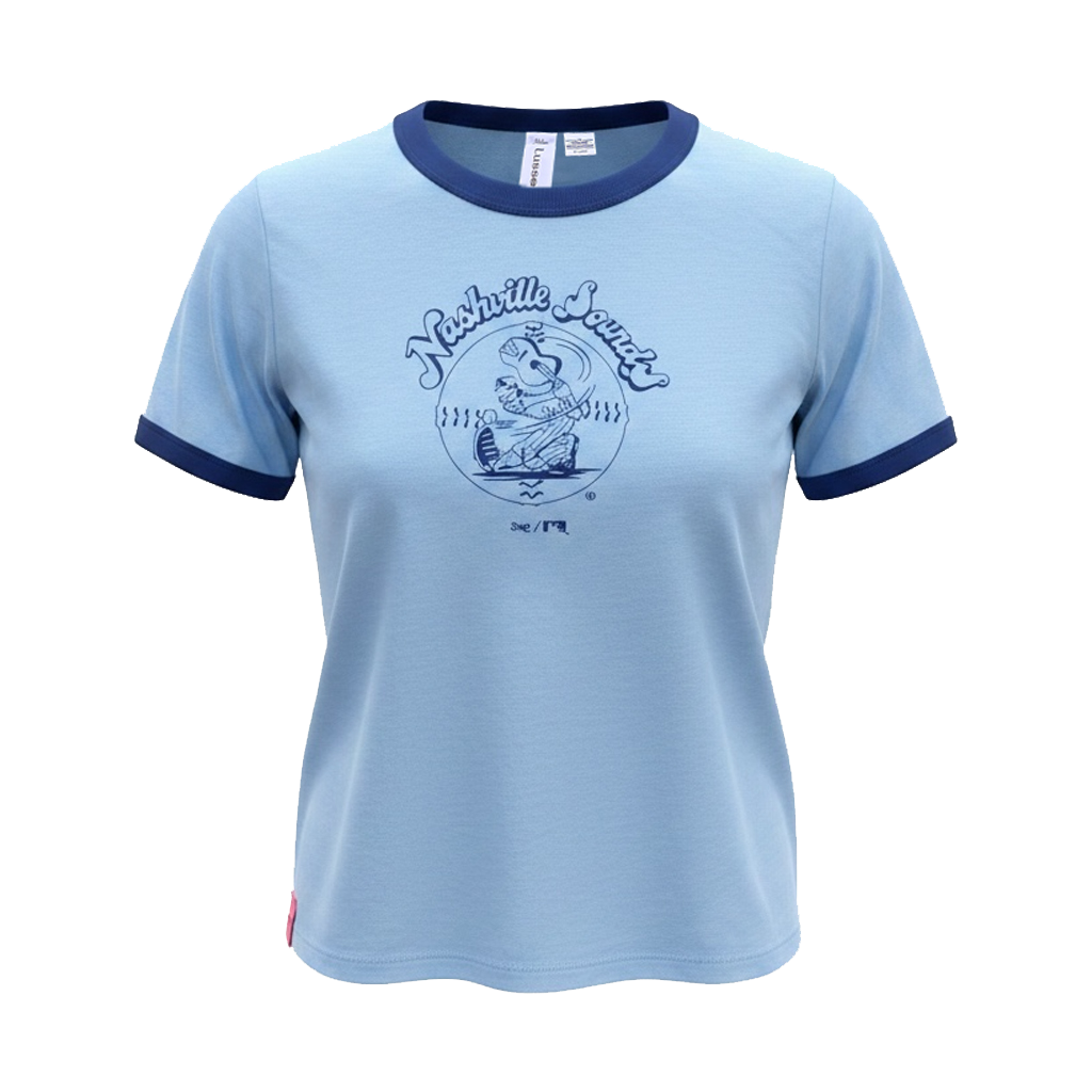 Nashville Sounds Lusso Women's Regal Nora Throwback Tee