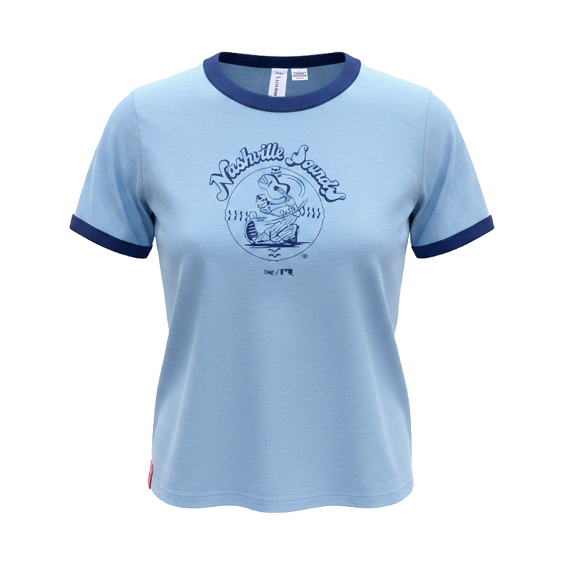 Nashville Sounds Lusso Women's Regal Nora Throwback Tee