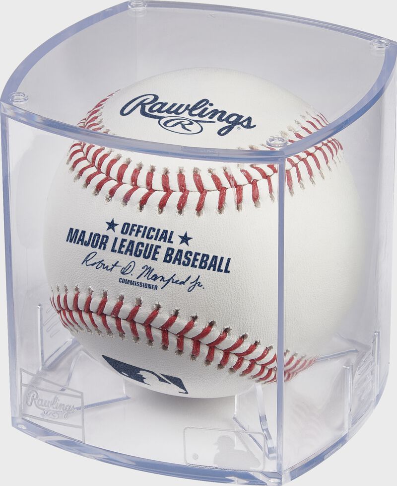 Nashville Sounds Rawlings MLB Official Game Baseball w/ Display Case