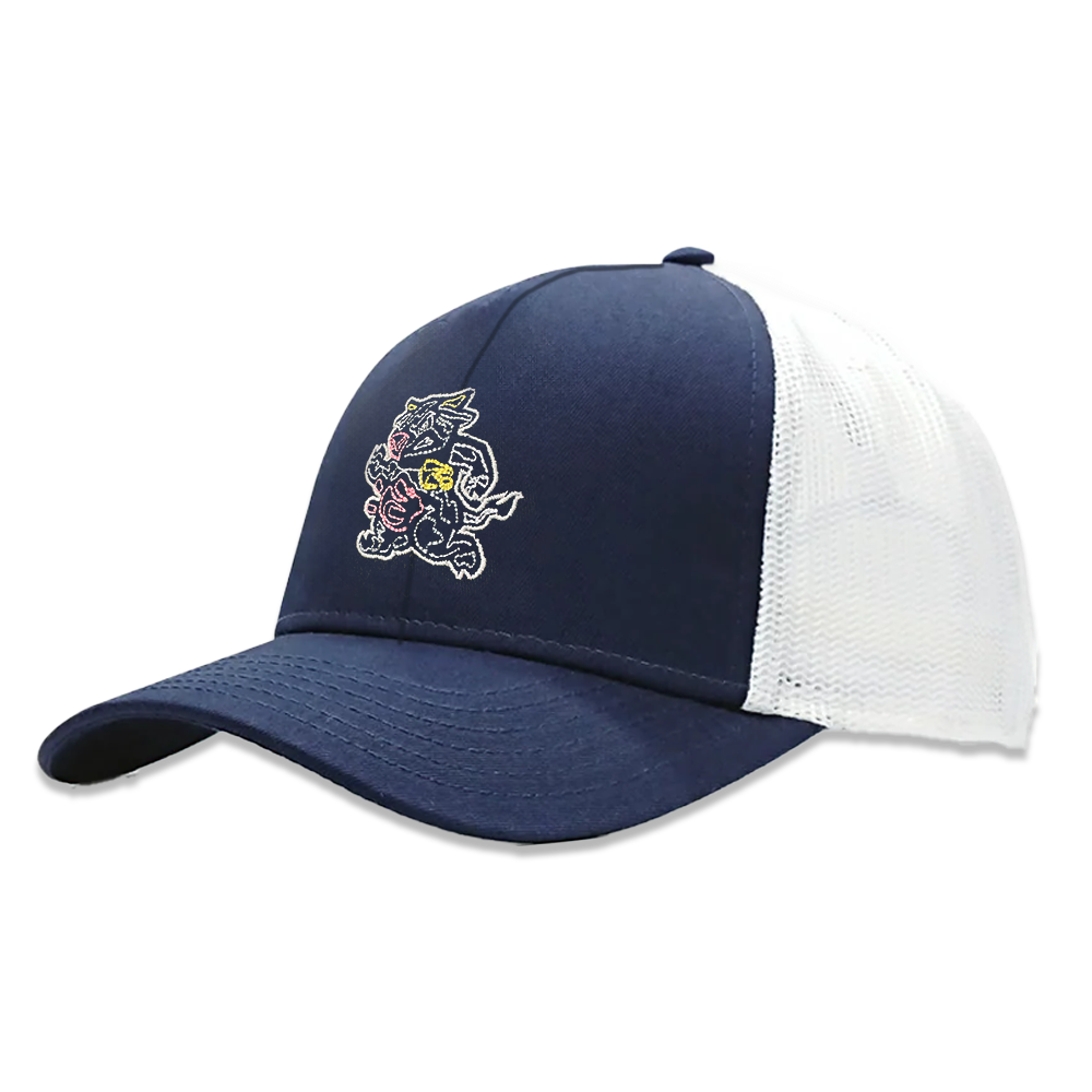 Udder Tuggers Navy/White Adjustable Premium Trucker Hat
