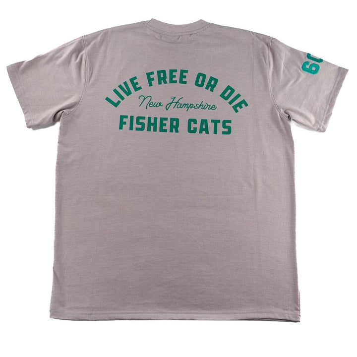 New Hampshire Fisher Cats Live Free Or Die T-Shirt