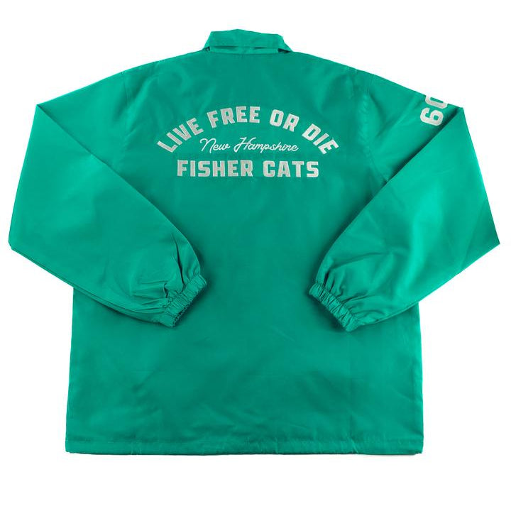New Hampshire Fisher Cats Live Free Or Die Skater Jacket