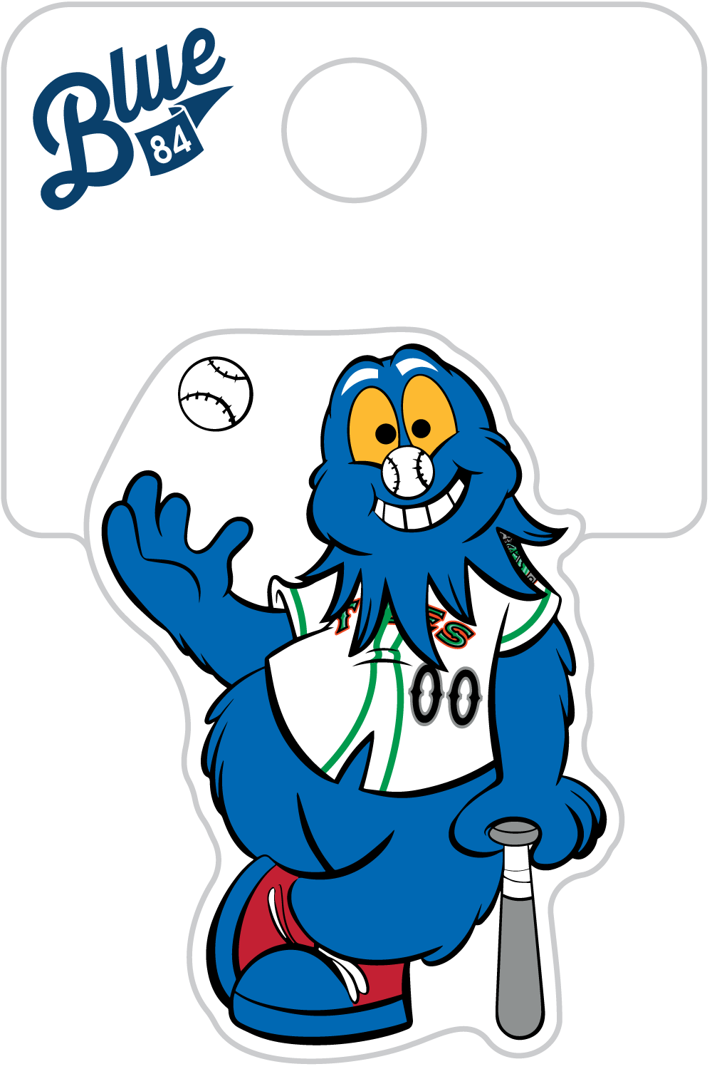 Norfolk Tides RipTide 1.5 Inch Sticker