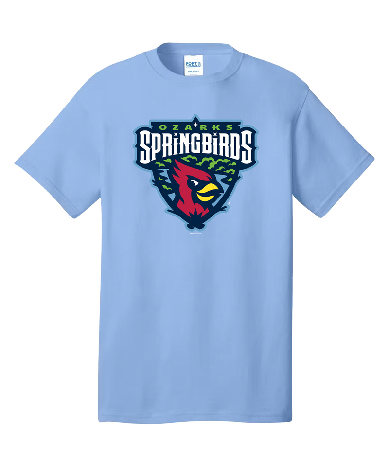 Ozarks Springbirds Primary Logo Tee