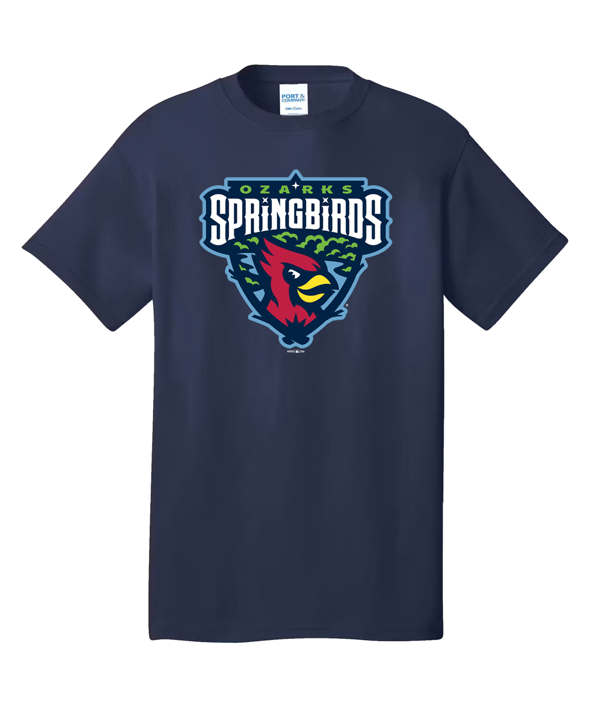 Ozarks Springbirds Primary Logo Tee