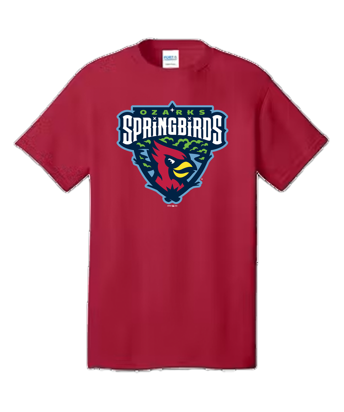 Ozarks Springbirds Primary Logo Tee