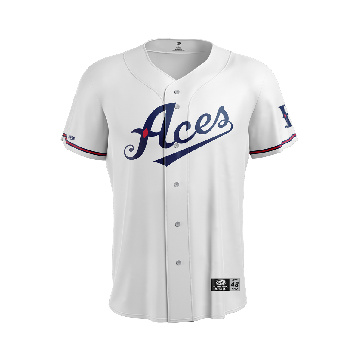 Reno Aces Women's White OT Sports Jersey