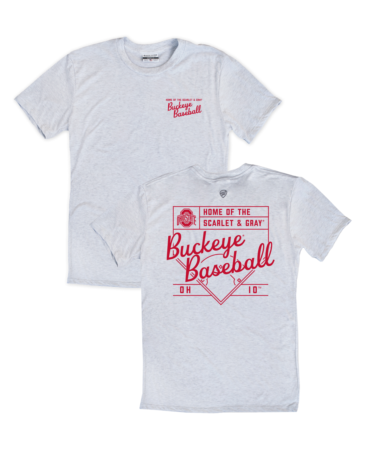 Columbus Clippers Ohio State Baseball Tee