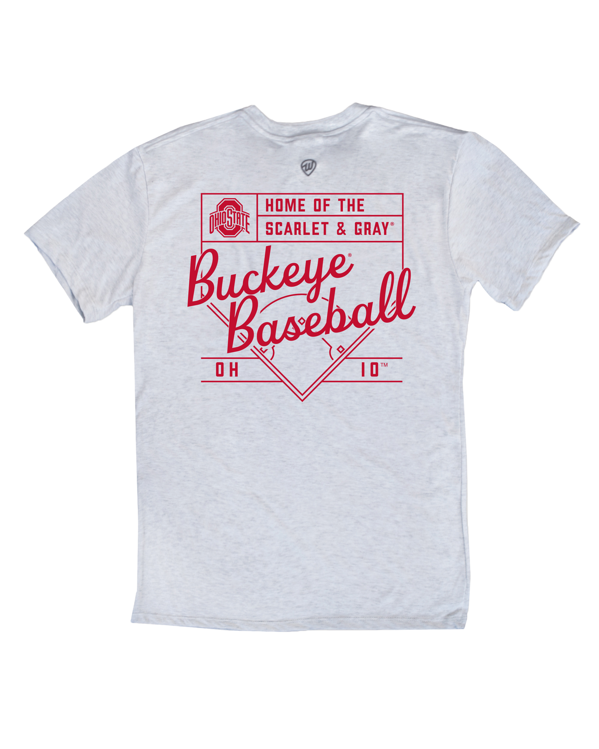 Columbus Clippers Ohio State Baseball Tee