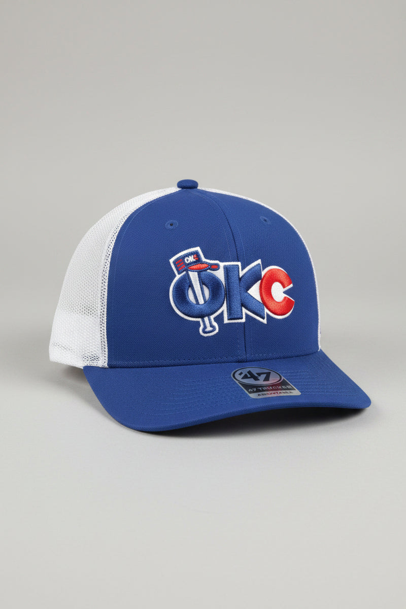 OKC 89ers Royal Trucker Cap
