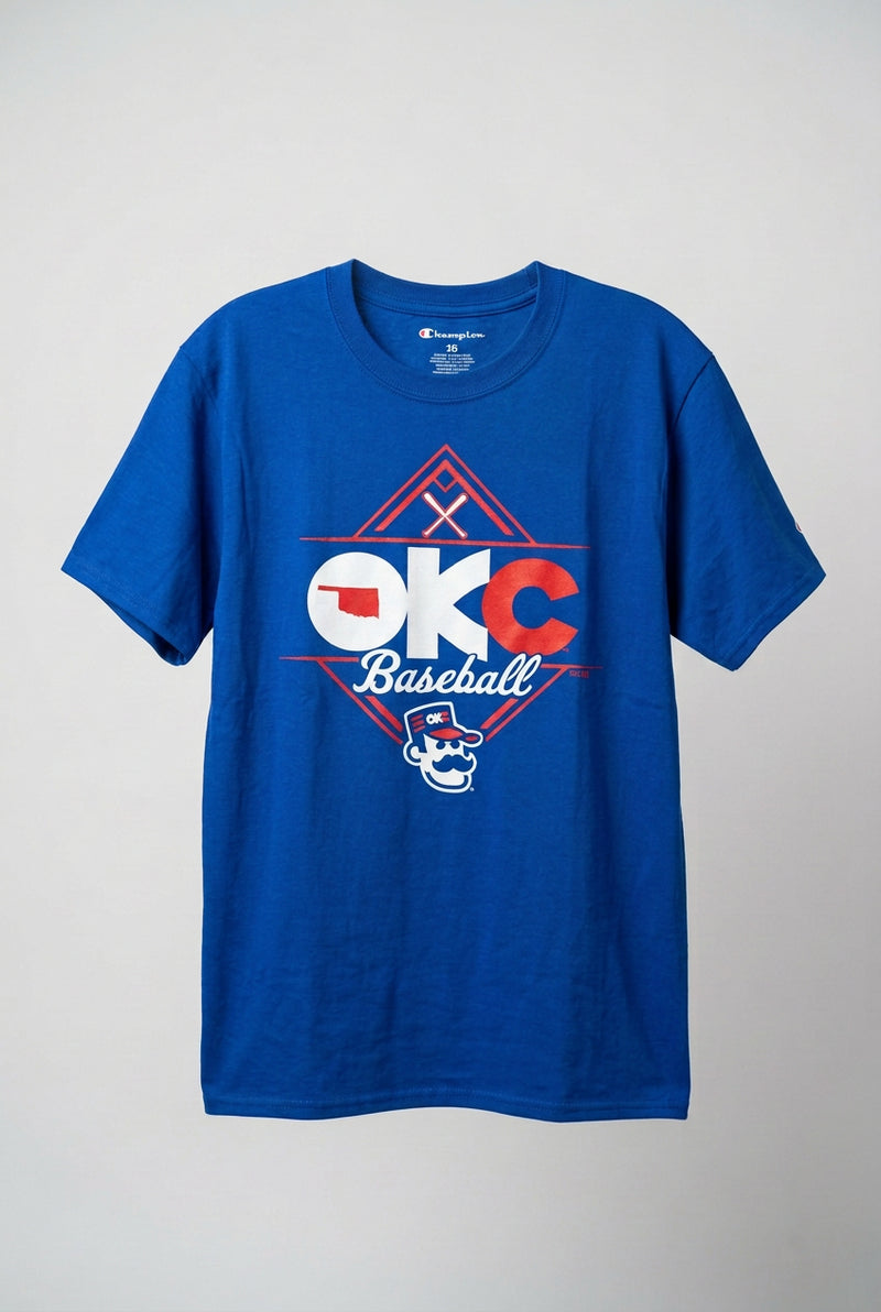 OKC 89ers Blue Field Tee