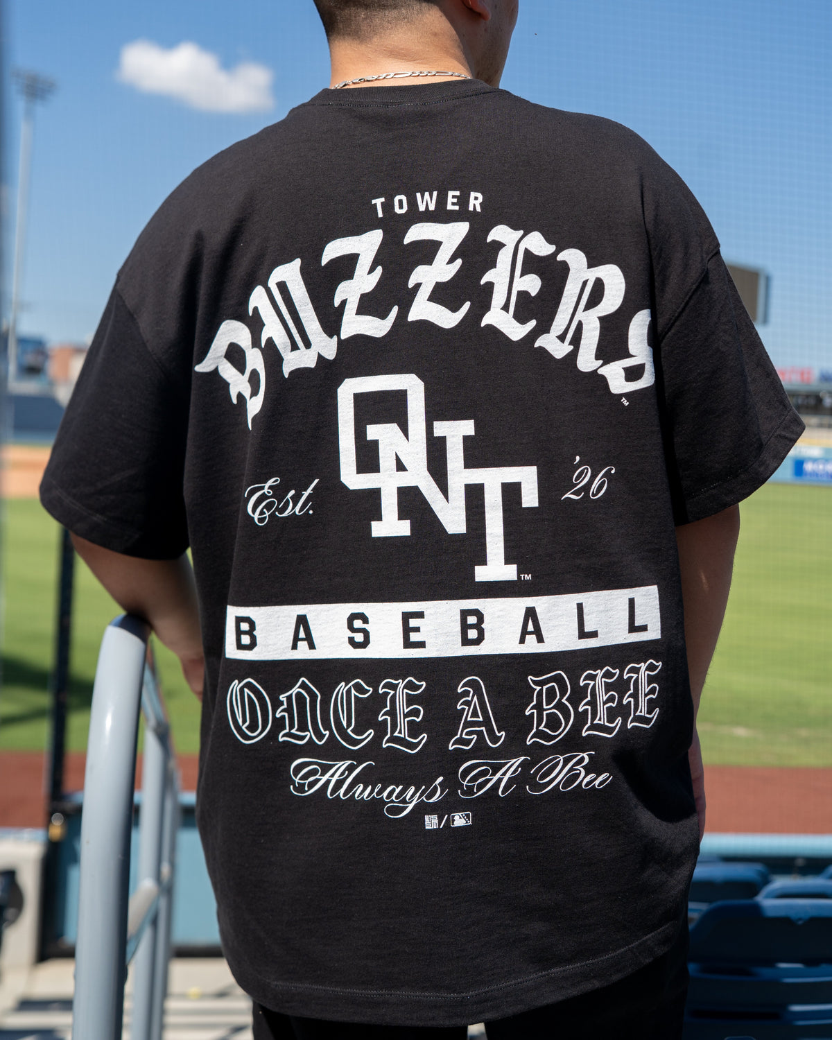 Ontario Tower Buzzers Tee-Once A Bee