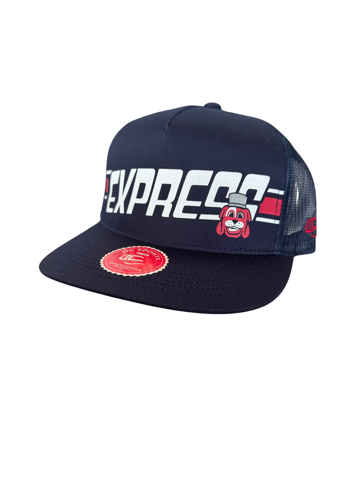 Round Rock Express Outdoor Cap Youth Navy/Navy Mesh Bullpen Cap