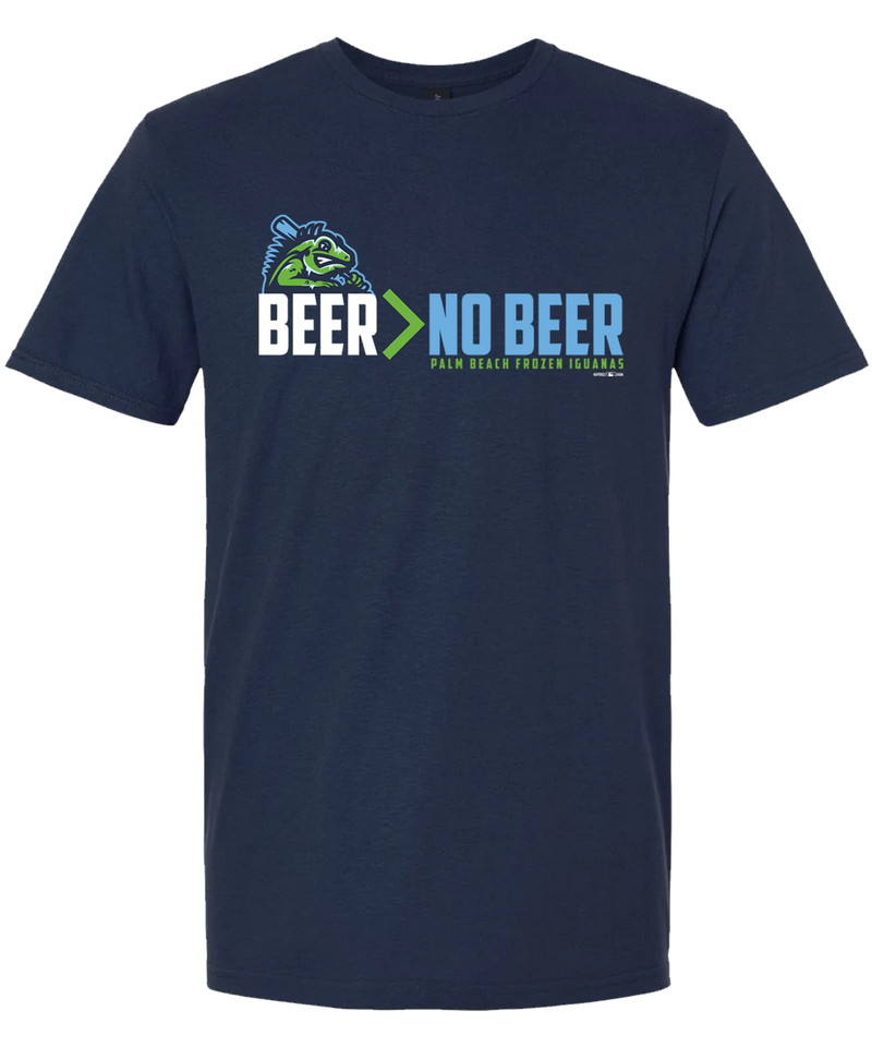 Frozen Iguanas Beer, No Beer Tee