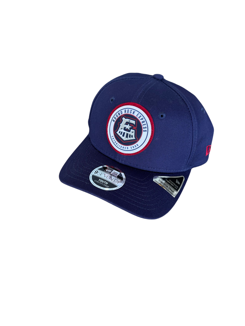 Round Rock Express New Era Navy Circle Patch 970