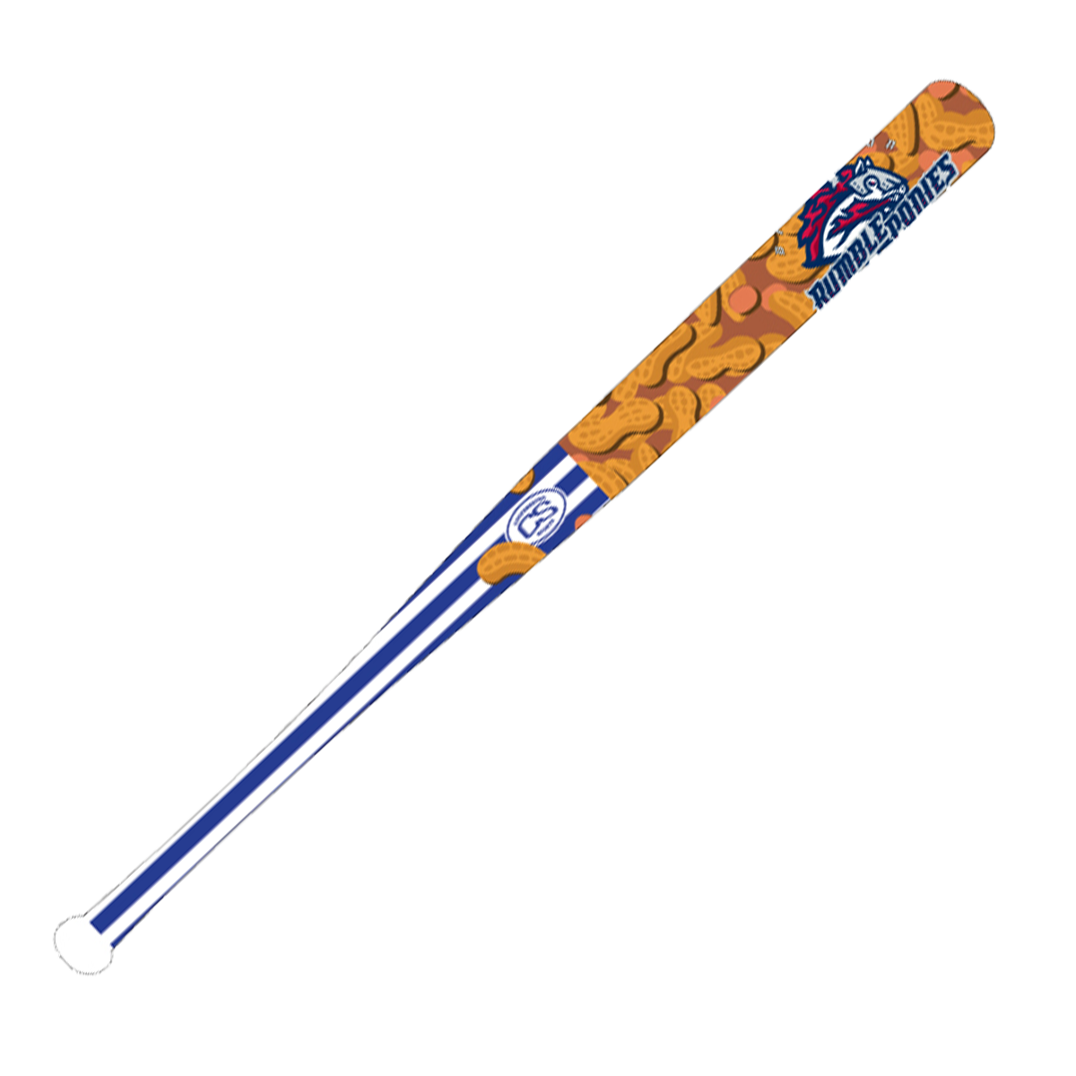 Binghamton Rumble Ponies Snack Bats - Peanuts