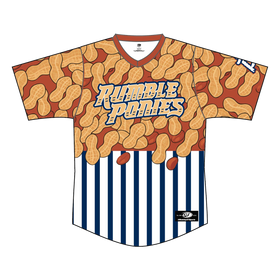 Binghamton Rumble Ponies Peanut Sublimated Tees