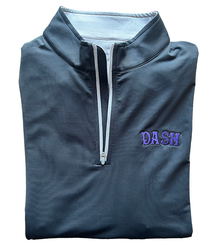 Winston-Salem Dash 1/4 Zip - “Iron” Peter Millar