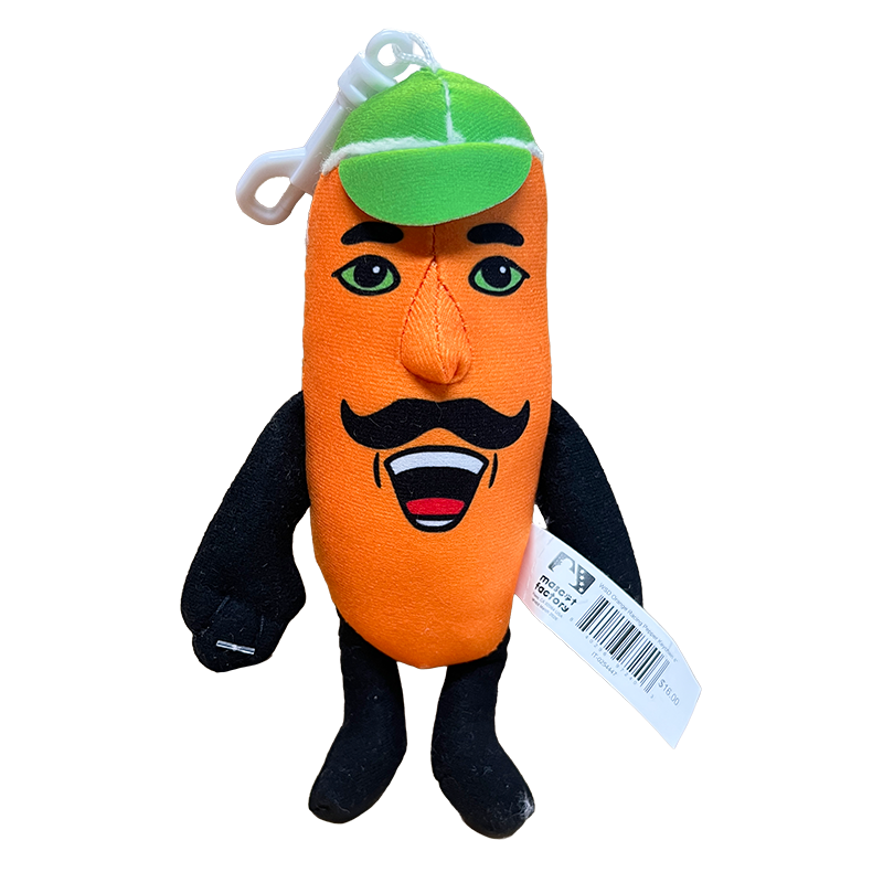 Winston-Salem Dash "Petey Poblano" Plush Keychain