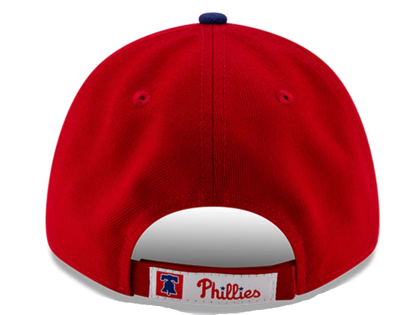 New Era 9Forty Philadelphia Phillies 'The League' Adjustable Red Hat