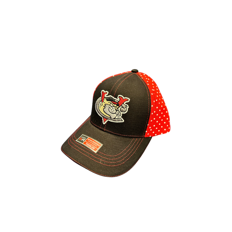 Toddler Adjustable Polka Dot Hat