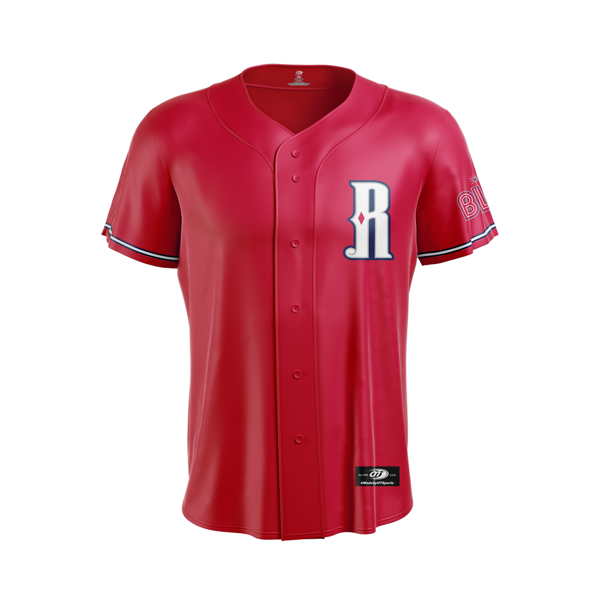 Reno Aces OT Sports Red Replica On-Field Jersey