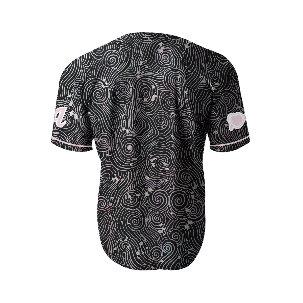 Reno Aces OT Sports Black Swirl E.R.A's Theme Night Jersey