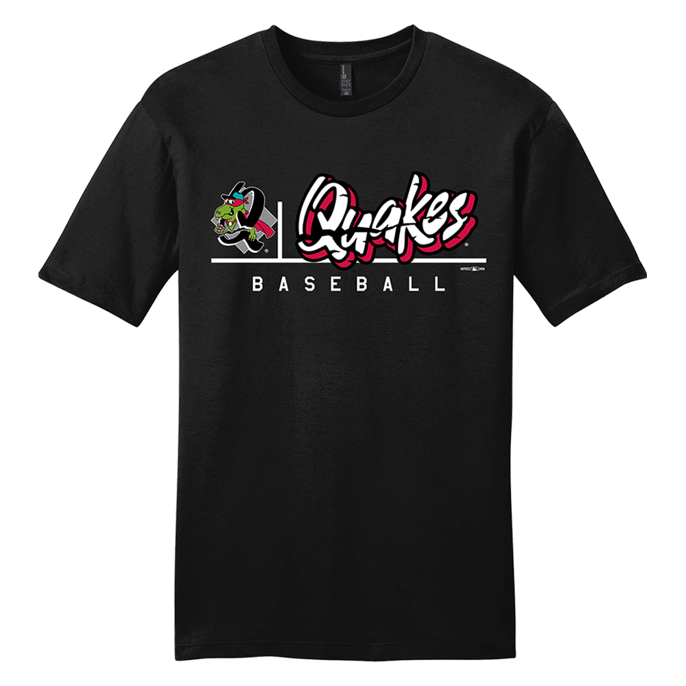 Rancho Cucamonga Quakes Tee-Baseline