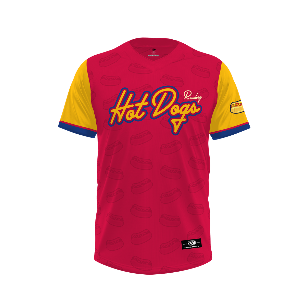 OT Sports Toddler Reading Hot Dogs Replica Jersey