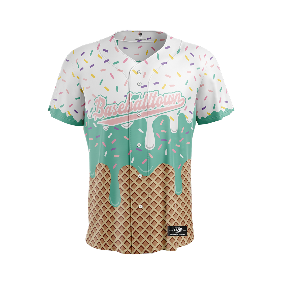 OT Sports Baseballtown Youth Ice Cream Jersey