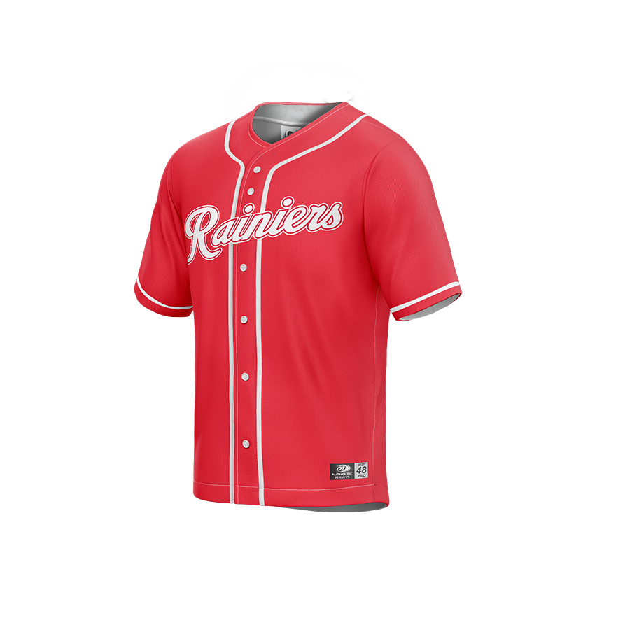 Tacoma Rainiers Replica Red Authentic Jersey