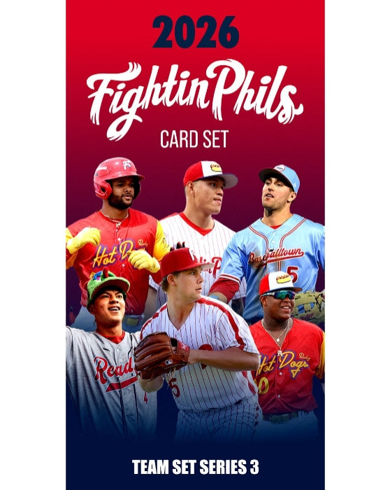 Reading Fightin Phils 2026 Team Card Set Edition 3